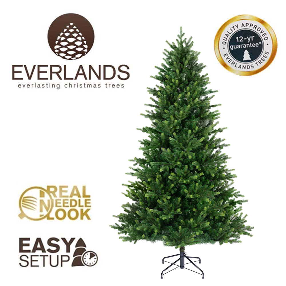 6FT Sunpeaks Fir Kaemingk Everlands Artificial Christmas Tree ...