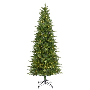 7FT Aspen Pine Fir Pre-lit Kaemingk Everlands Artificial Christmas Tree | AT4