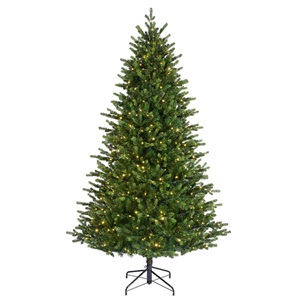 7FT Highgrove Fir Pre-lit Kaemingk Everlands Artificial Christmas Tree | AT33