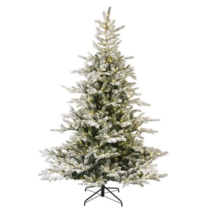 7FT Snowy Whistler Fir Pre-lit Kaemingk Everlands Christmas Tree | AT53