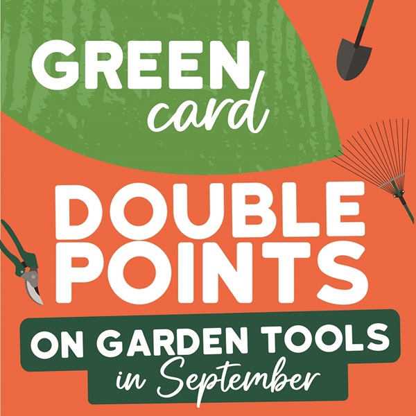 Double Points on Gardening Tools